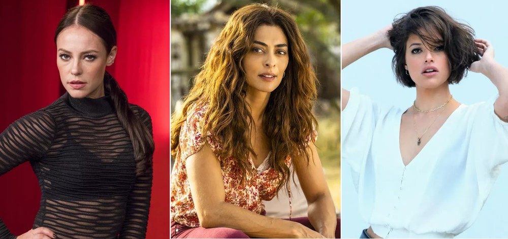 Paolla Oliveira (Vivi), Juliana Paes (Maria da Paz) e Agatha Moreira (Josiane) estrelarão A Dona do Pedaço, de Walcyr Carrasco