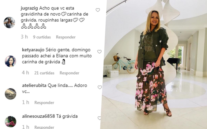 Eliana é pega de surpresa, fãs apontam gravidez e verdade vem à tona. Foto: Reprodução