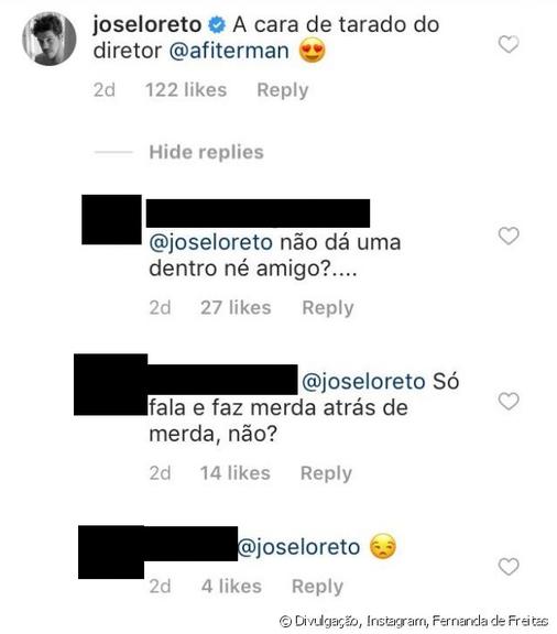 José Loreto foi detonado 