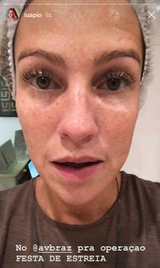 Luana Piovani pôs botox na cara (Foto: Reprodução/ Instagram)