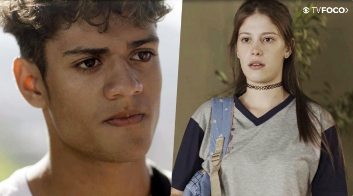 Em Malhação Toda Forma de Amar, Cleber (Gabriel Santana) se sentirá traído por Anjinha (Caroline Dallarosa) e toma atitude drástica na trama da Globo