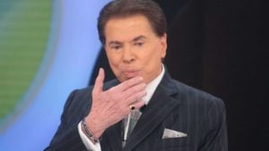 Silvio Santos no comando de seu programa no SBT (Foto: Reprodução)