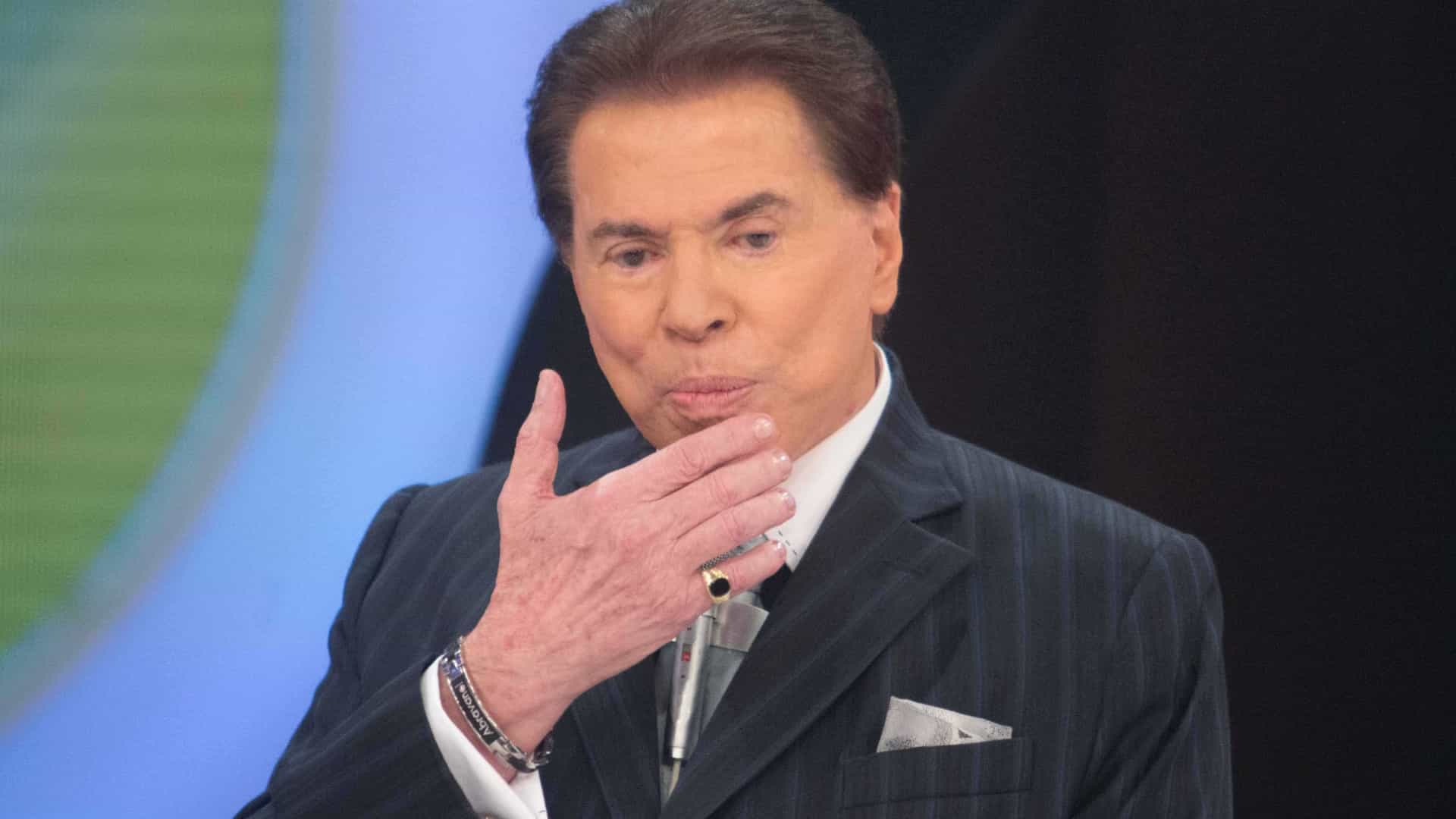 O artista Silvio Santos no SBT (Foto: Reprodução)