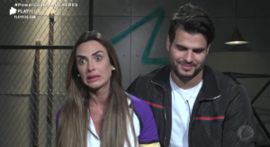 Nicole Bahls protagoniza mais uma gafe no Power Couple Brasil, da Record. (Foto: Reprodução)