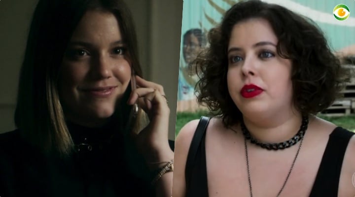 Dalila (Alice Wegmann) e Cibele (Guilhermina Libanio) são primas em Órfãos da Terra da Globo