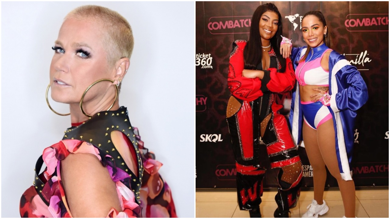 Xuxa, Ludmilla e Anitta (Foto: Divulgação)