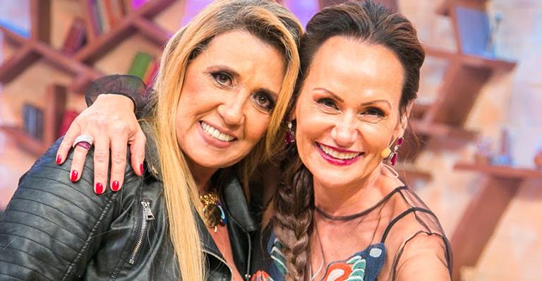 Rita Cadilac e Faa Morena no Ritmo Brasil (Foto: Divulgação/Andrea Dallevo)