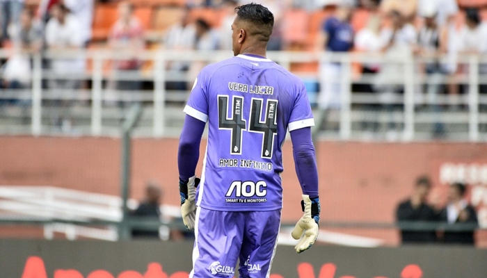 Sidão no jogo Santos x Vasco (Foto: Marcos Ribolli/Globo)