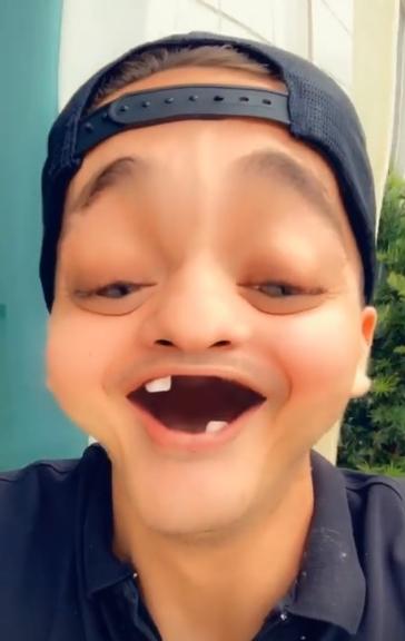 Wesley Safadão se rendeu aos filtros do Snapchat (Reprodução/Instagram)