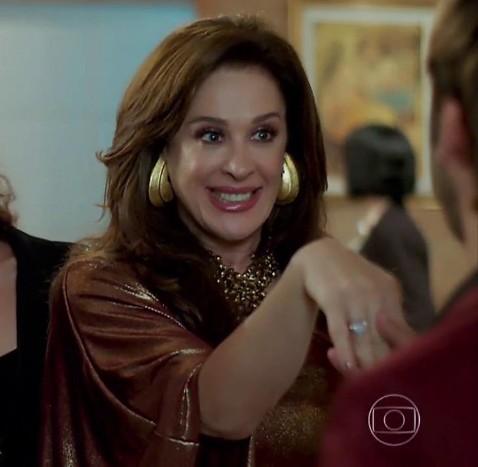 Lidiane (Claudia Raia) em cena na novela Verão 90. (Foto: Reprodução)