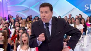 Silvio Santos no programa dele no SBT  (Foto: Reprodução)