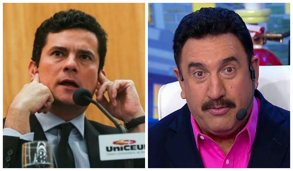 Sérgio Moro vai marcar presença no Programa de Ratinho, no SBT (Foto: Reprodução/ Montagem TV Foco)