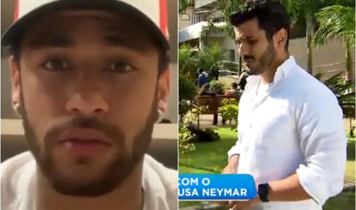 Caso Neymar: Estivens Alves é mais um personagem da polêmica (Foto: Reprodução/Montagem)