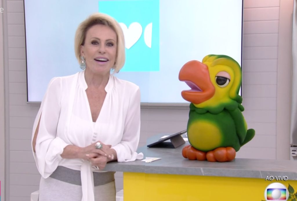 Ana Maria Braga ficou brava com uma atitude Louro José durante o Mais Você na Globo