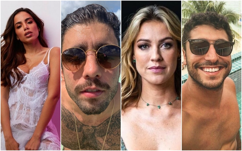 Anitta, Pedro Scooby, Luana Piovani e Thiago Magalhães