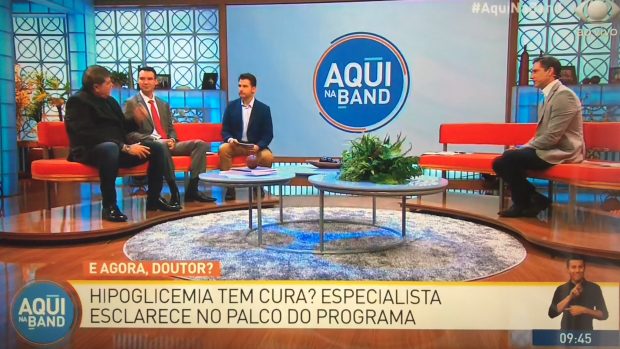 Datena fala sobre doença no Aqui na Band