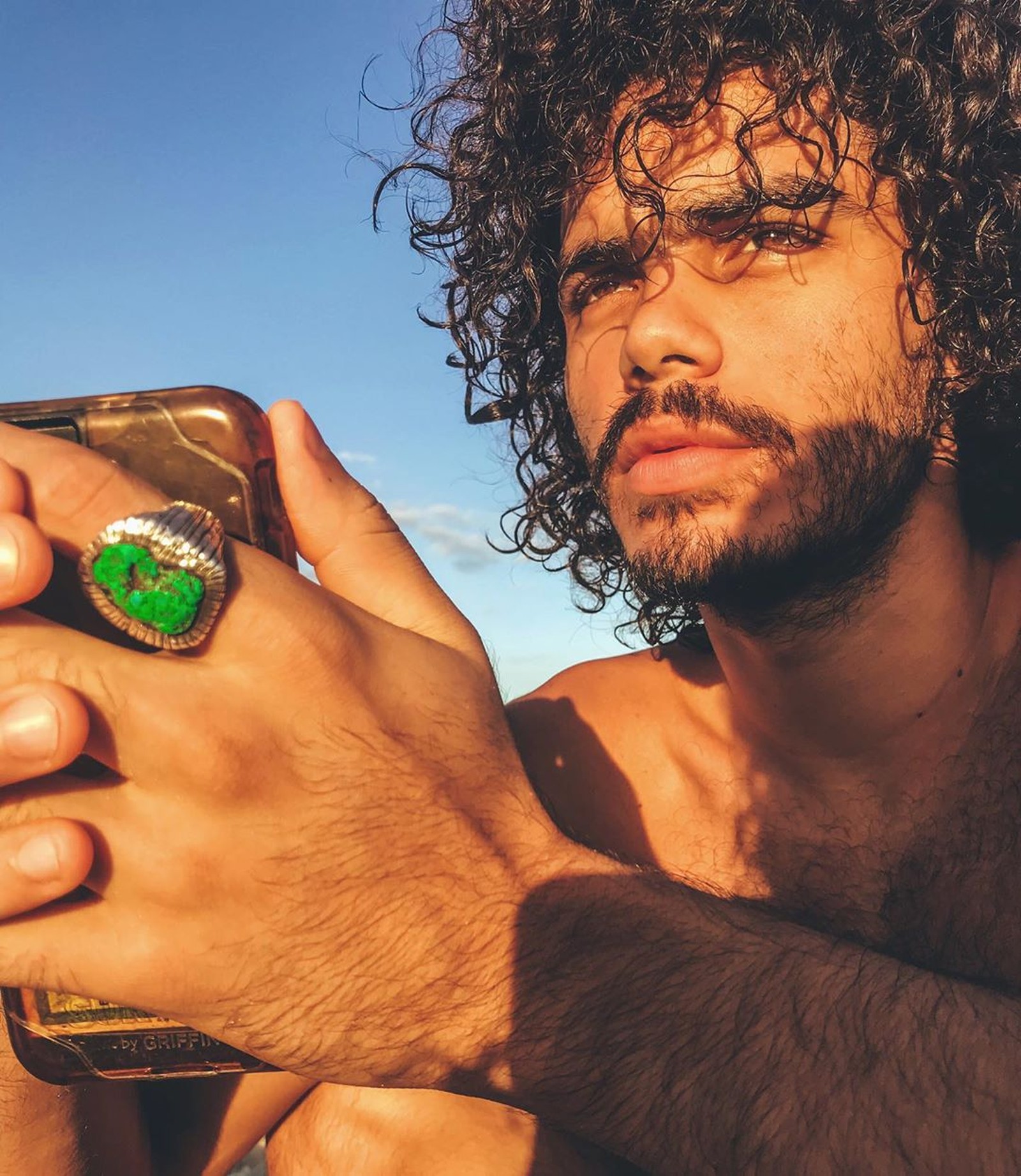 Enzo Romani esteve em "Seu Eu Fechar os Olhos Agora", da Globo (Foto: Reprodução/Instagram)