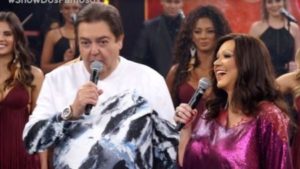 Faustão mandou recado para Ana Furtado e alfinetou Boninho - Foto: Reprodução/Globo