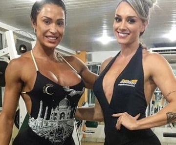 Gracyanne Barbosa e Juju Salimeni eram amigas - Foto: Instagram