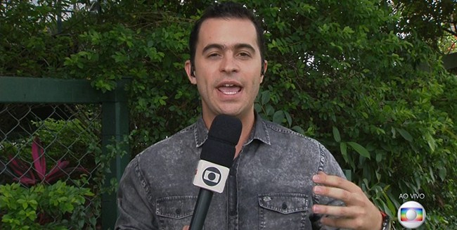 Repórter Guilherme Pereira (Foto: Reprodução/TV Globo)