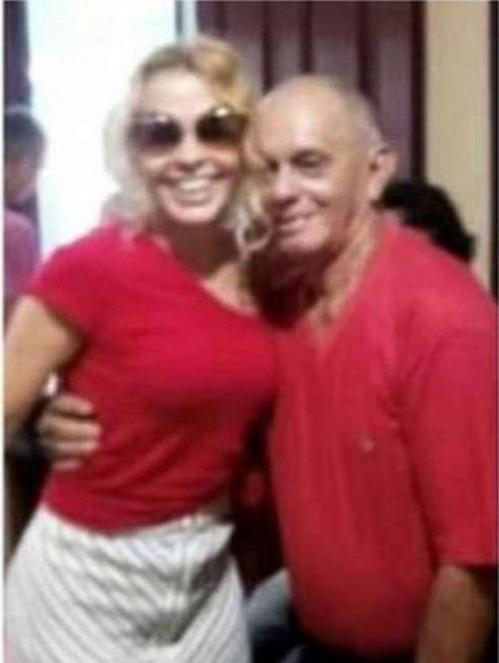 Joelma e o pai, José Mendes (Foto: Reprodução)