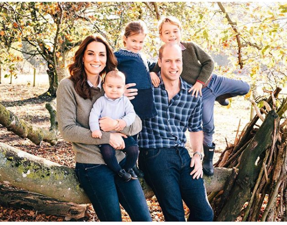 Kate Middleton, Willian e filhos (Foto: Reprodução)