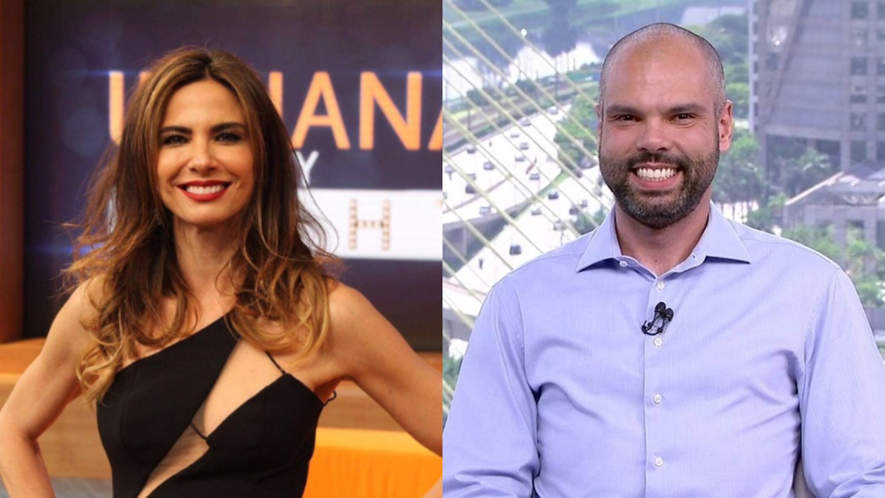 Luciana Gimenez e Bruno Covas (Foto: Divulgação/TV Globo/RedeTV! - Montagem/TV Foco)