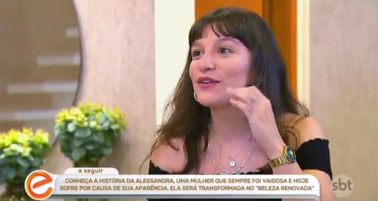 Priscila Alcântara exibiu sua mansão no programa Eliana (Foto: Reprodução/SBT)