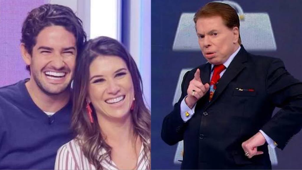 Rebeca Abravanel, Alexandre Pato e Silvio Santos (Montagem: Tv Foco)