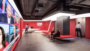 Sede da CNN Brasil, novo canal brasileiro. (Foto: Divulgação)