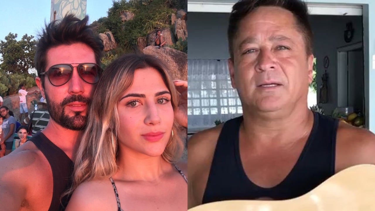 Sandro Pedroso e Jessica Costa e Leonardo (Foto: Reprodução/Instagram - Montagem/TV Foco