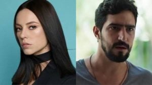 Vivi Guedes da novela A Dona do pedaço e Jamil de Órfãos da Terra (Montagem: TV Foco)