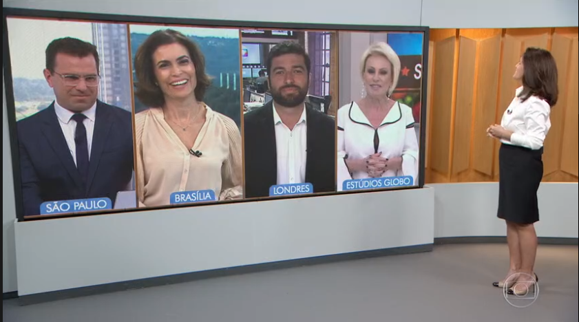 Jornalista do Bom Dia Brasil quebra o protocolo e revela medo para Ana  Maria Braga - TV Foco