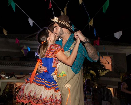 Anitta e Pedro Scooby em Arraial da Anitta (Foto: Reprodução/ Instagram)