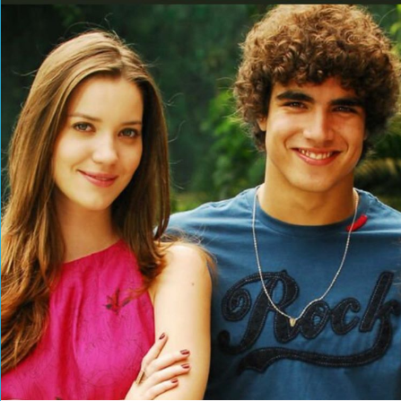 Nathalia Dill e Caio Castro em Malhação (Foto: Reprodução/ Instagram)