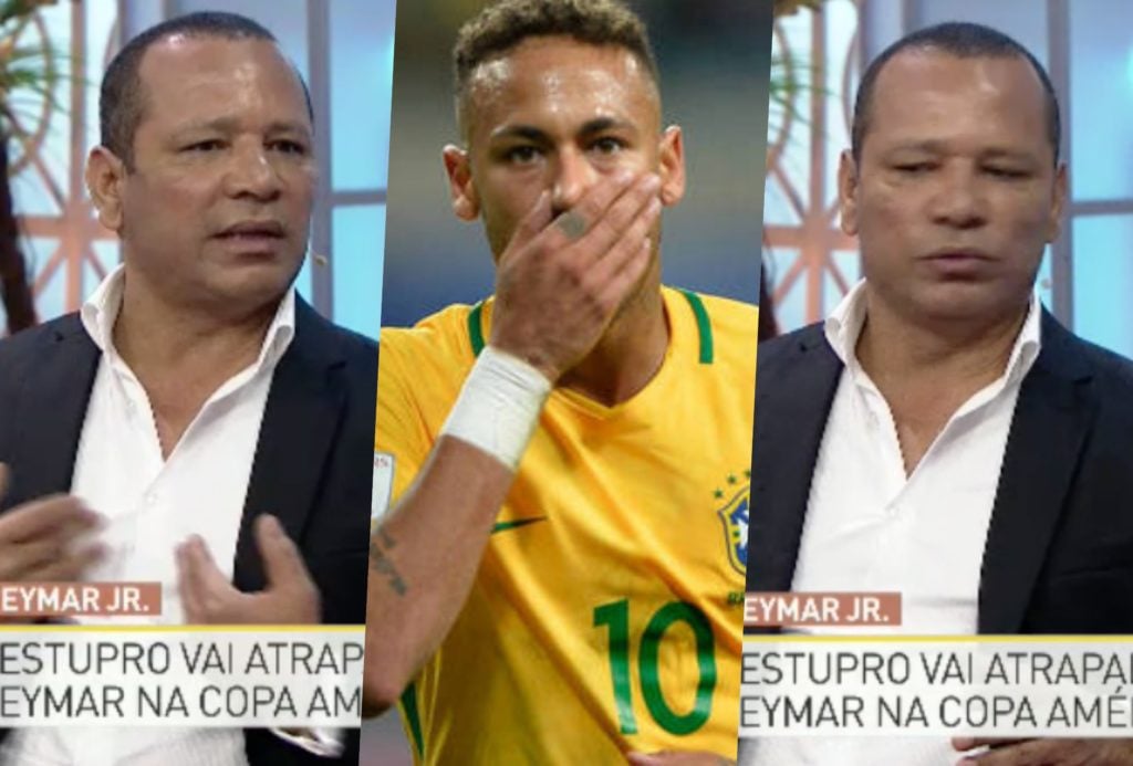 O pai do jogador Neymar foi ao Aqui na Band falar sobre a acusação de estupro contra o filho