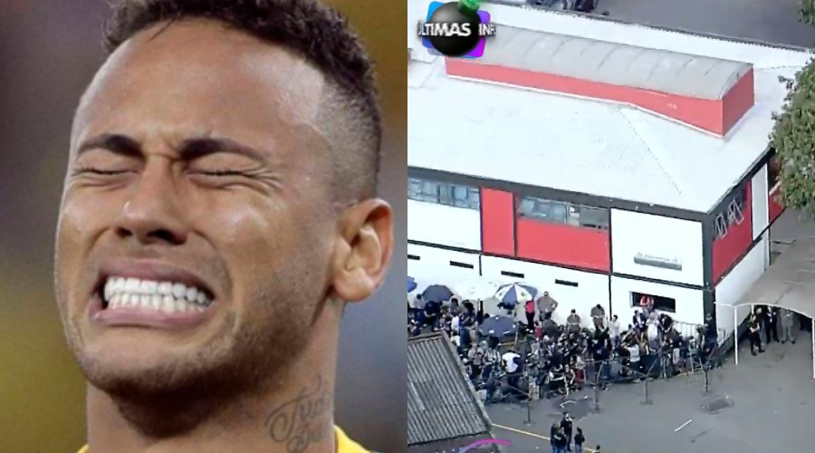 Neymar na delegacia