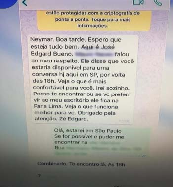 Assessoria de Neymar desmentiu a Globo (Reprodução)