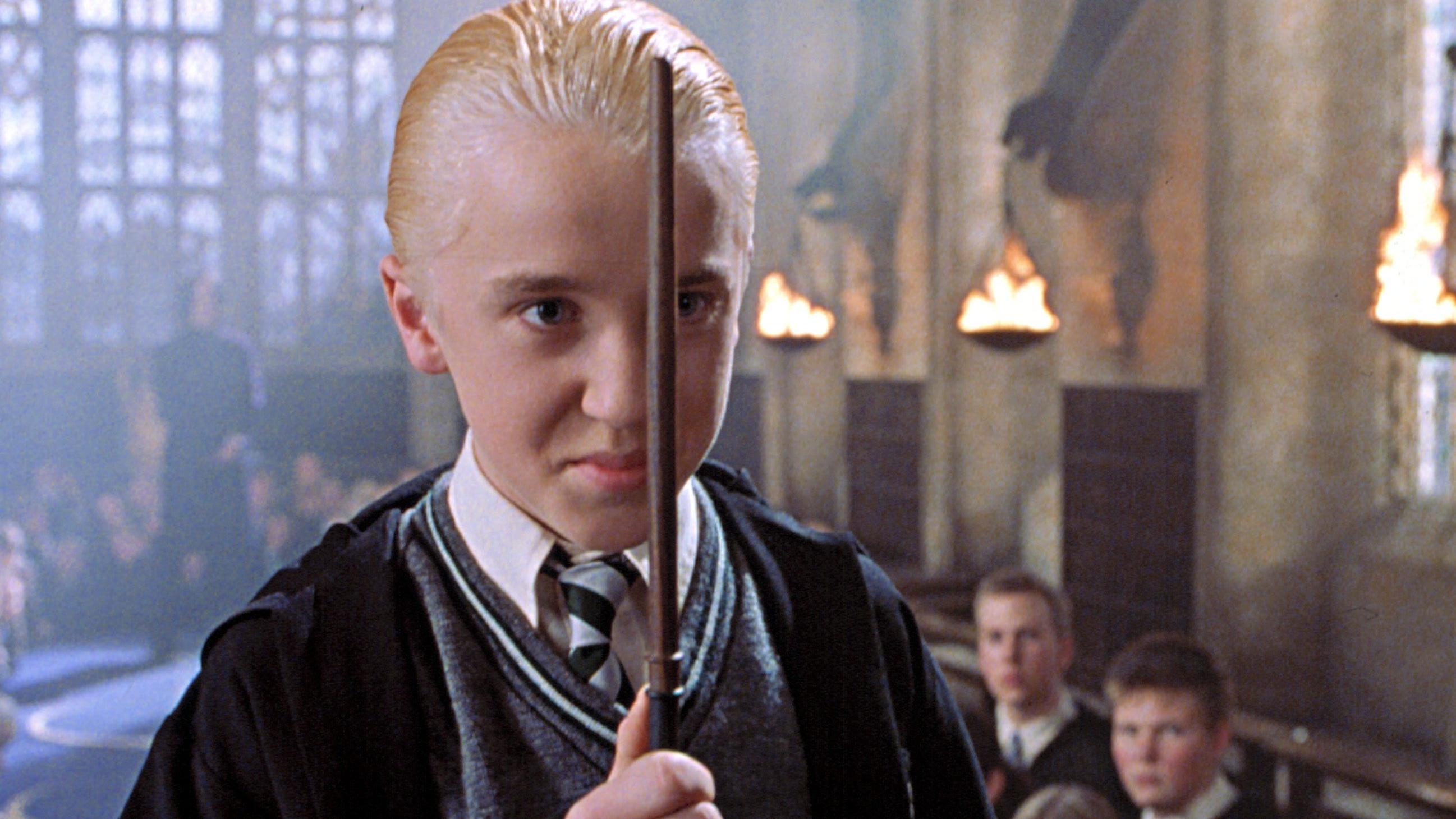 Ator Tom Felton em Harry Potter (Foto: Reprodução)