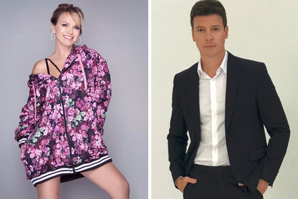 Eliana e Rodrigo Faro estavam em pé de guerra, mas Faustão os reconciliou (Foto: Montagem)