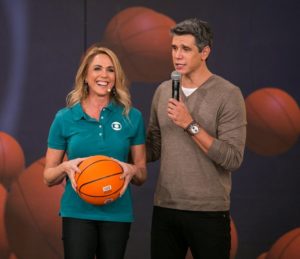 Hortência, ex-jogadora de basquete, esteve na TV Globo Recentemente