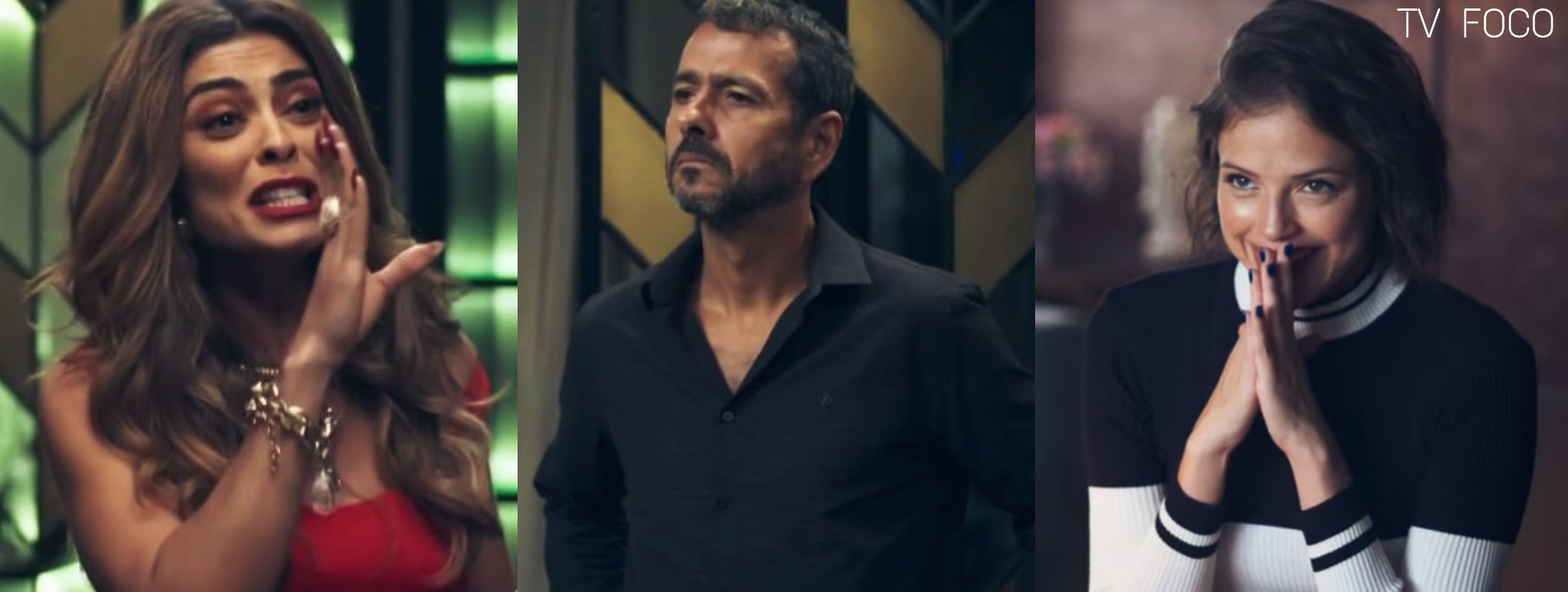 Josiane (Agatha Moreira) vibrará ao ver a relação de Amadeu (Marcos Palmeira) e Maria da Paz (Juliana Paes) acabando em A Dona do Pedaço da Globo