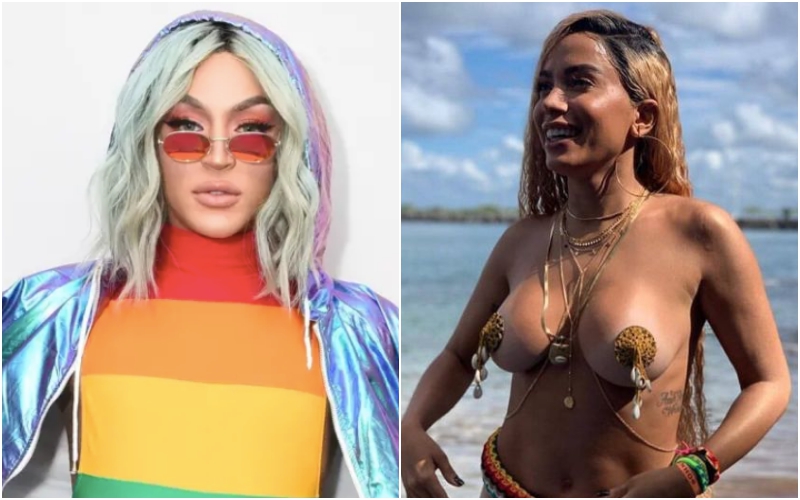 Anitta e Pabllo Vittar selam a paz, anuncio de nova música é divulgado e fãs enlouquecem Foto: Reprodução 