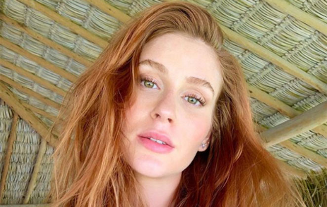 Marina Ruy Barbosa surge com biquíni minúsculo e acaba deixando parte íntima escapar TV Foco