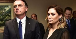 Jair Bolsonaro e Michelle Bolsonaro (Foto: Reprodução)