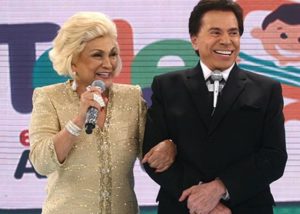 Silvio Santos e Hebe Camargo tiveram um romance no passado (Foto: Reprodução)