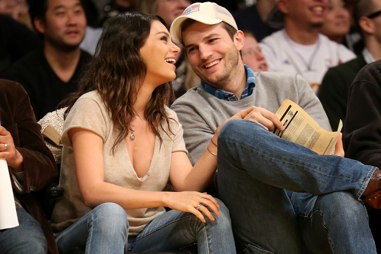 O casal Ashton Kutcher e Mila Kunis deixou claro que não vão se separar (Foto: Reprodução)