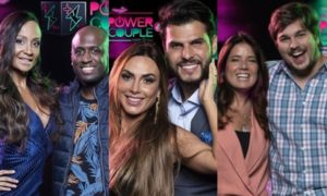 Quem deve ser eliminado do reality show Power Couple Brasil 4, da Record. (Foto: Reprodução/Montagem)