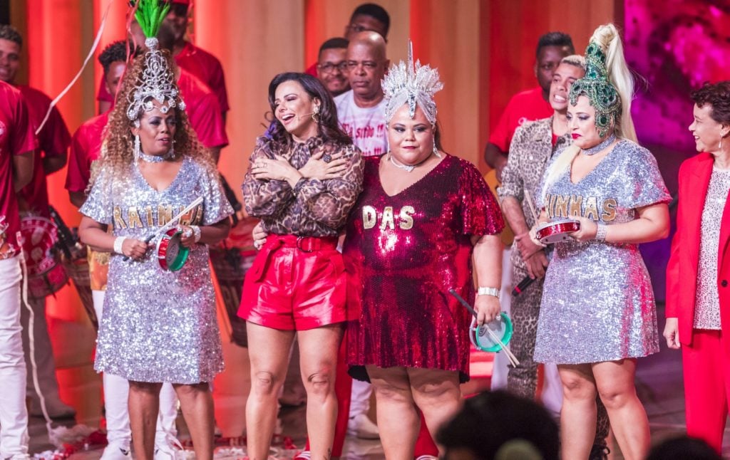 Viviane Araújo no Tamanho Família (Foto: Paulo Belote/Globo)