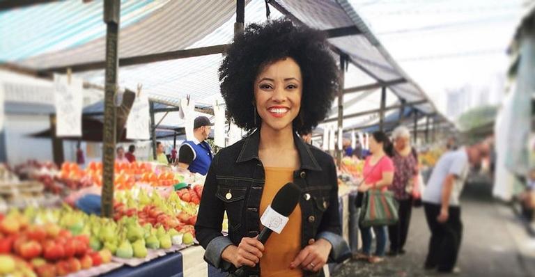 Repórter Valéria Almeida, do programa 'É de Casa', é confundida com Maria Julia Coutinho (foto: Reprodução/Instagram)